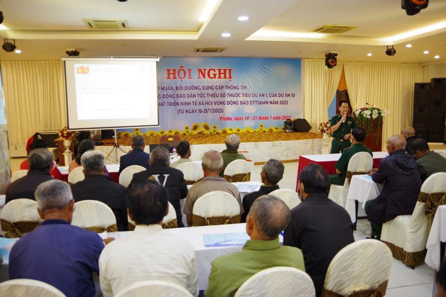 Quang cảnh lớp tập huấn. Ảnh: Quốc Vinh Quang cảnh lớp tập huấn. Ảnh: Quốc Vinh