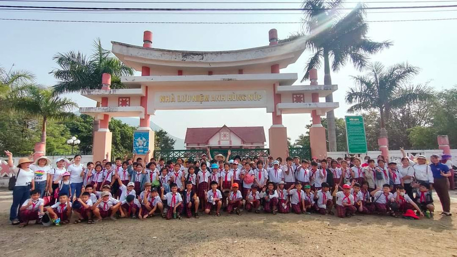 Nhà lưu niệm Anh hùng Núp tại xã Tơ Tung, huyện Kbang. Ảnh: Minh Ngân