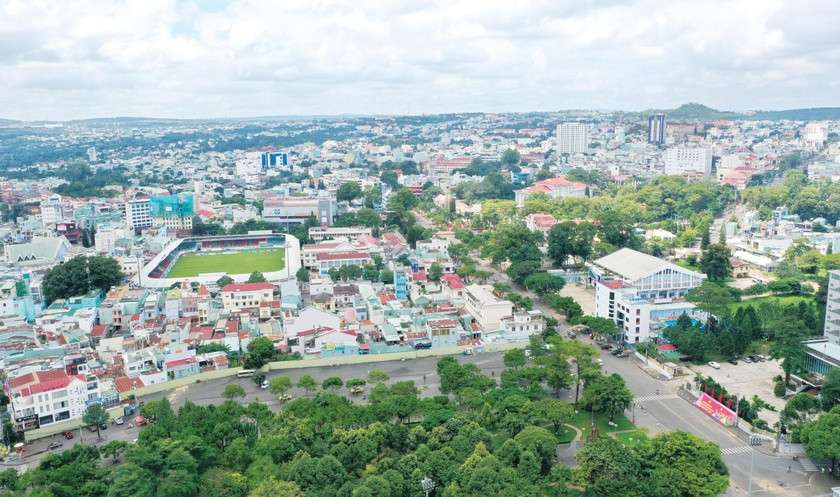 Một góc TP. Pleiku. Ảnh minh họa: Quang Tấn Một góc TP. Pleiku. Ảnh minh họa: Quang Tấn