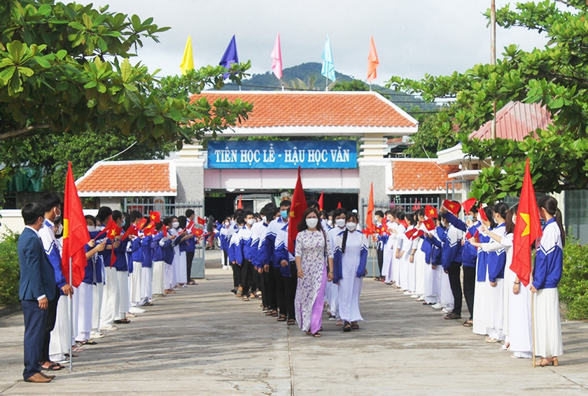 Mỗi năm học là một hành trình ý nghĩa trên con đường tích lũy tri thức. Ảnh: Vũ Chi Mỗi năm học là một hành trình ý nghĩa trên con đường tích lũy tri thức. Ảnh: Vũ Chi