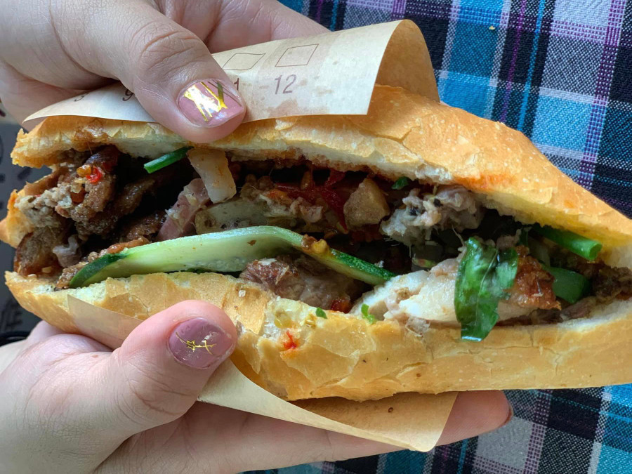 Bánh mì của Việt Nam là món ăn đường phố được du khách khắp nơi trên thế giới yêu thích, ưa chuộng. Ảnh: P.V Bánh mì của Việt Nam là món ăn đường phố được du khách khắp nơi trên thế giới yêu thích, ưa chuộng. Ảnh: P.V