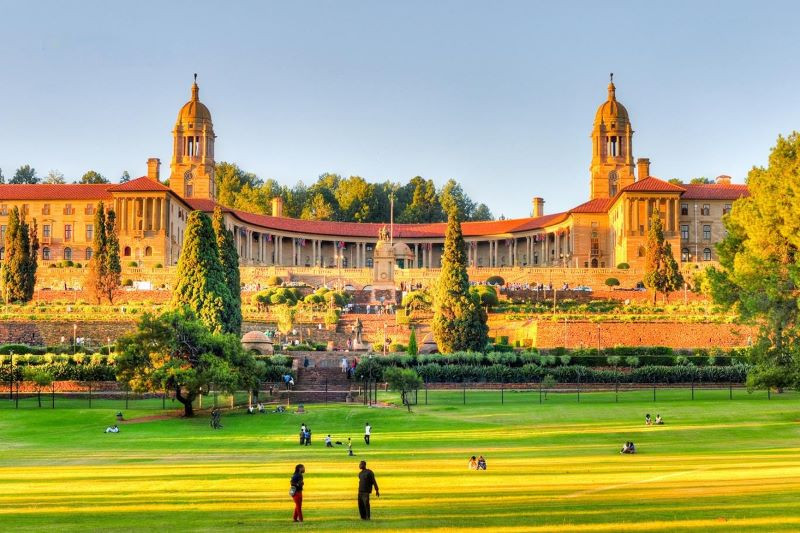 Nam Phi là một quốc gia phát triển nhất Châu Phi với vị trí nằm ở cực Nam châu Phi. Ảnh internet