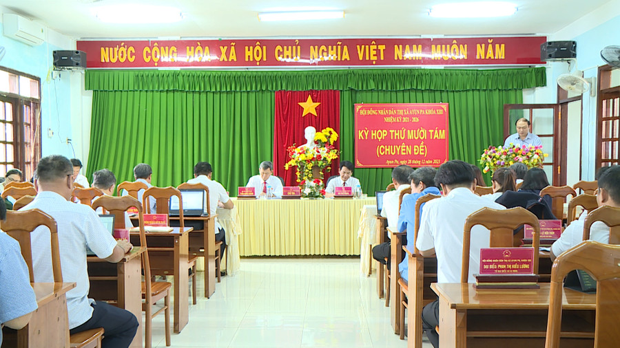 Quang cảnh kỳ họp. Ảnh: Nguyễn Sang Quang cảnh kỳ họp. Ảnh: Nguyễn Sang