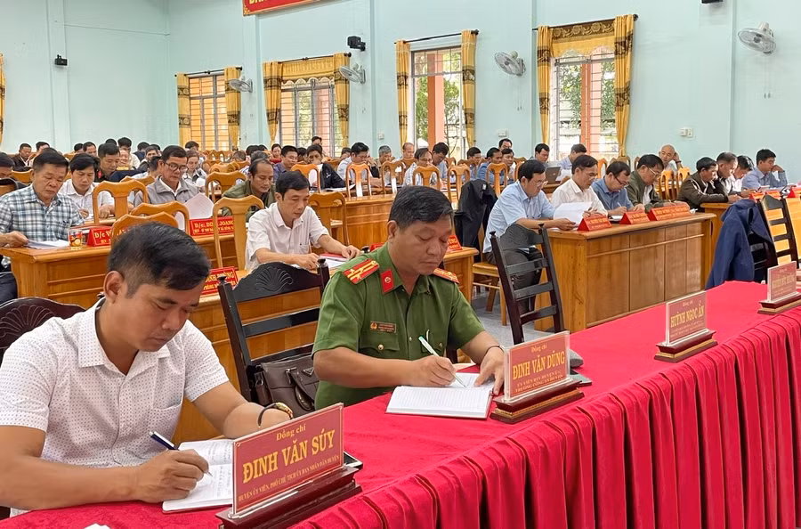 Các đại biểu tham dự hội nghị. Ảnh: Lê Liên