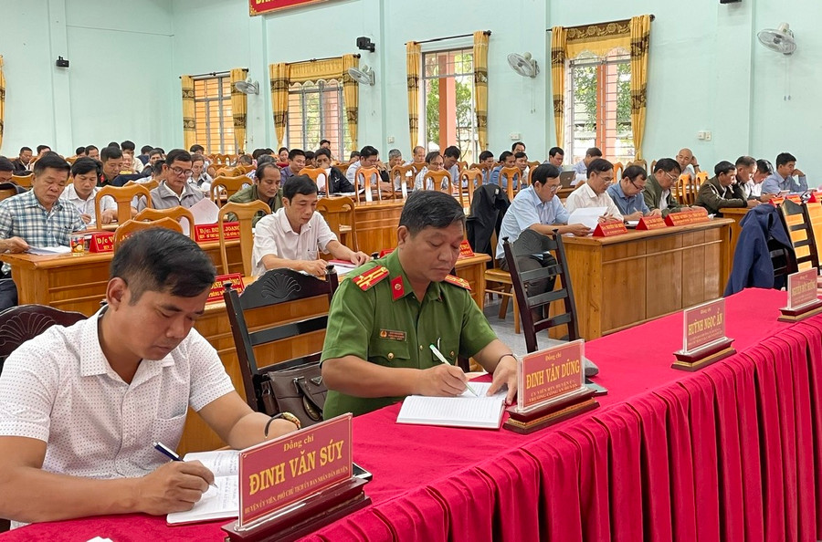 Các đại biểu tham dự hội nghị. Ảnh: Lê Liên