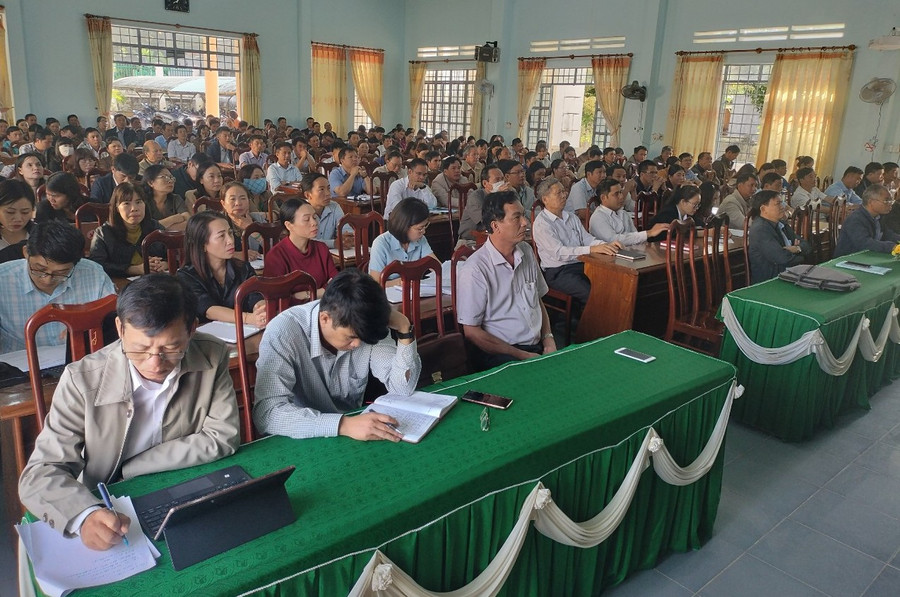 Các đại biểu tham gia lớp tập huấn. Ảnh: Minh Ngân Các đại biểu tham gia lớp tập huấn. Ảnh: Minh Ngân