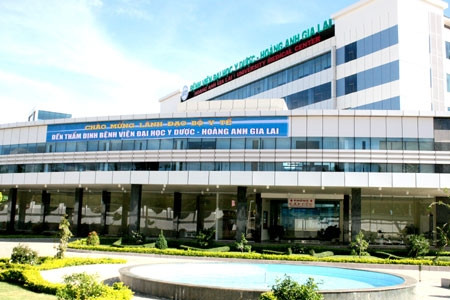 Bệnh viện Đại học Y dược-Hoàng Anh Gia Lai. Ảnh: Minh Vỹ