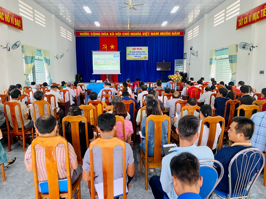Quang cảnh buổi tập huấn. Ảnh: Nguyễn Sang Quang cảnh buổi tập huấn. Ảnh: Nguyễn Sang