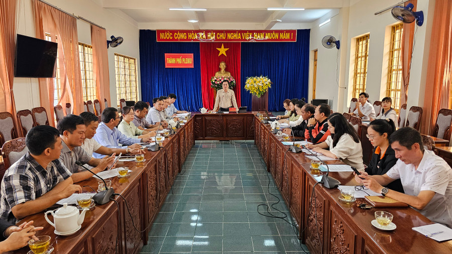 Quang cảnh hội nghị. Ảnh: Bá Bính Quang cảnh hội nghị. Ảnh: Bá Bính