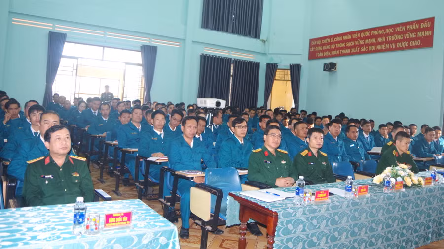 Các đại biểu tham dự lớp tập huấn. Ảnh: Thanh Tuyền