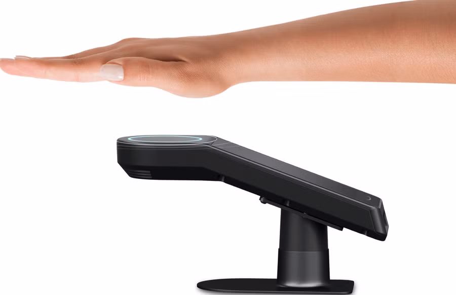 Công nghệ thanh toán bằng lòng bàn tay đã được Amazon ứng dụng trong các chuỗi cửa hàng của mình tại Mỹ từ năm 2020. Ảnh nguồn Internet