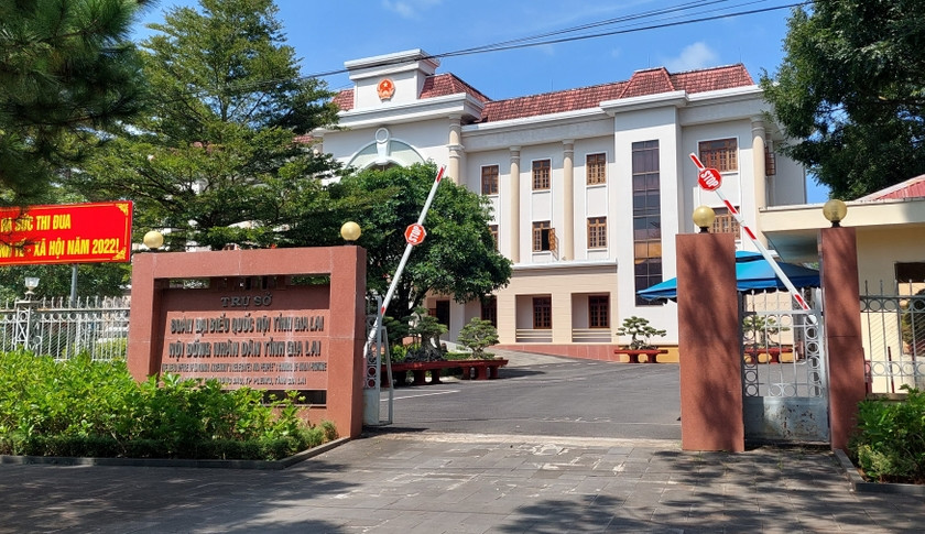 Trụ sở Đoàn đại biểu Quốc hội tỉnh và HĐND tỉnh Gia Lai. Ảnh: T.Đ Trụ sở Đoàn đại biểu Quốc hội tỉnh và HĐND tỉnh Gia Lai. Ảnh: T.Đ