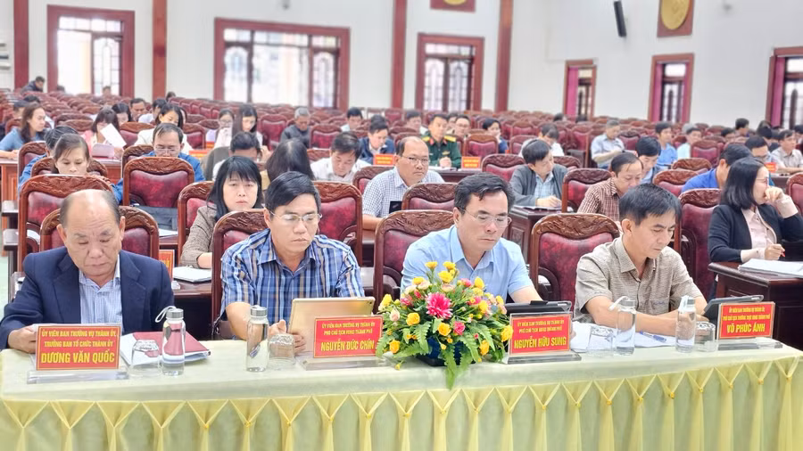 Các đại biểu tham dự hội nghị. Ảnh: P.L