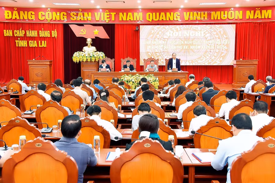 Quang cảnh hội nghị. Ảnh: Đức Thụy