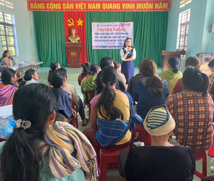 Quang cảnh buổi truyền thông. Ảnh: Phan Thương