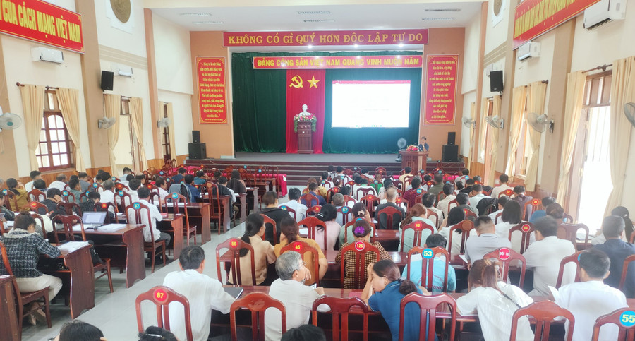 Quang cảnh lớp tập huấn. Ảnh: Minh Ngân Quang cảnh lớp tập huấn. Ảnh: Minh Ngân