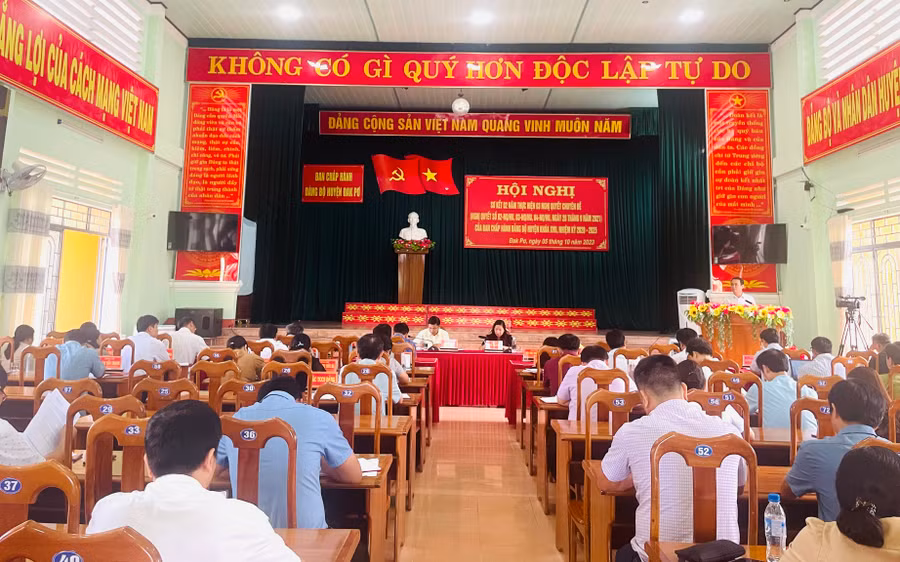 Quang cảnh hội nghị. Ảnh: Nguyễn Hiền