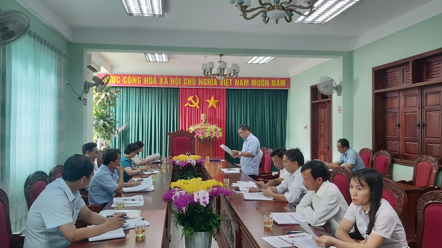 Quang cảnh buổi giám sát. Ảnh: Ngọc Anh
