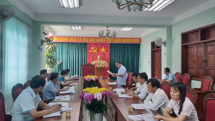 Quang cảnh buổi giám sát. Ảnh: Ngọc Anh