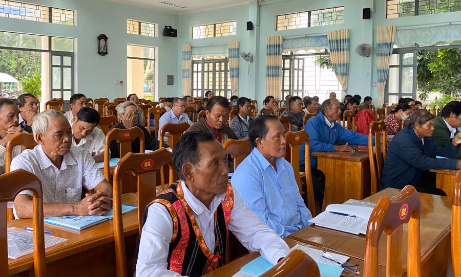 Các đại biểu tham dự lớp tập huấn. Ảnh: Mai Linh