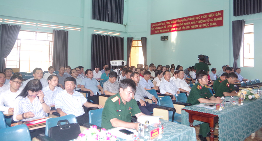 Các học viên tham gia lớp bồi dưỡng. Ảnh: Kim Hồng Các học viên tham gia lớp bồi dưỡng. Ảnh: Kim Hồng