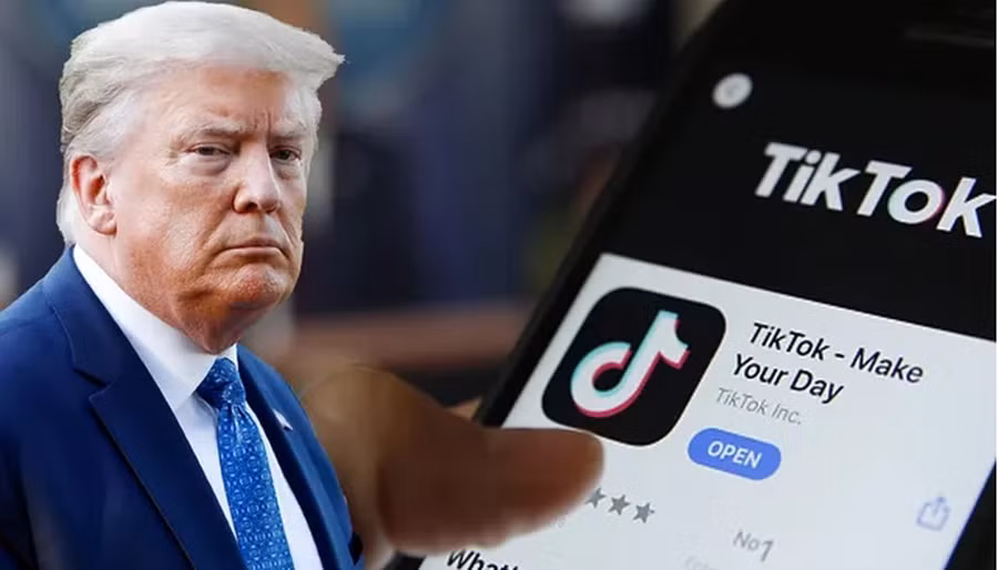 Ông Trump bất ngờ gia nhập TikTok dù trước đó nhiều lần muốn "cấm cửa" mạng xã hội này (Ảnh: Getty).