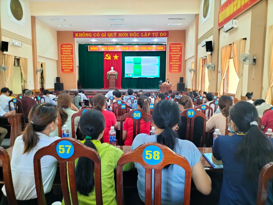 Quang cảnh hội nghị. Ảnh: Minh Ngân Quang cảnh hội nghị. Ảnh: Minh Ngân