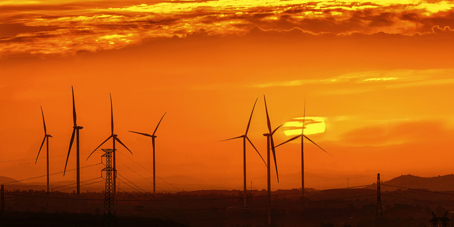 Hoàng hôn từ Hàm Rồng.