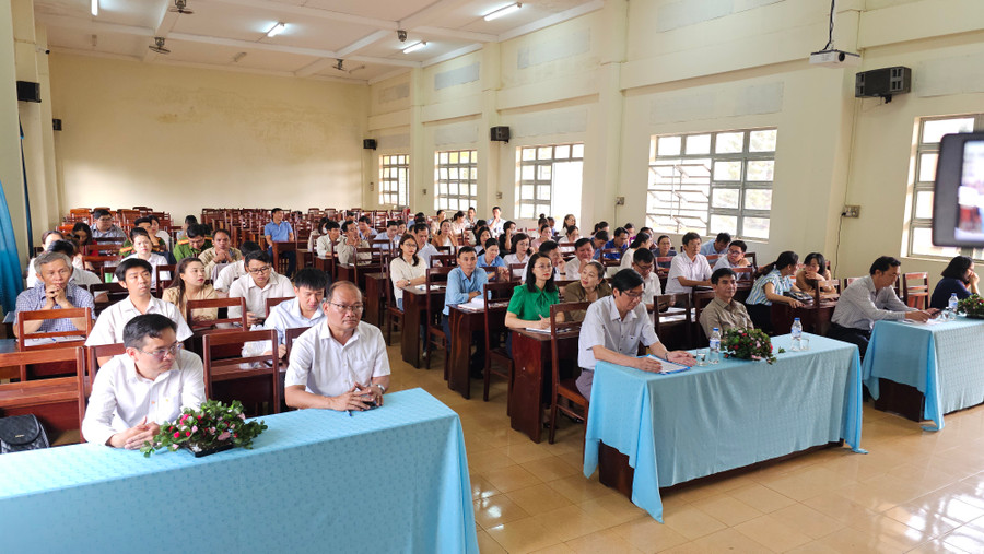 Quang cảnh lớp tập huấn. Ảnh: Bá Bính Quang cảnh lớp tập huấn. Ảnh: Bá Bính