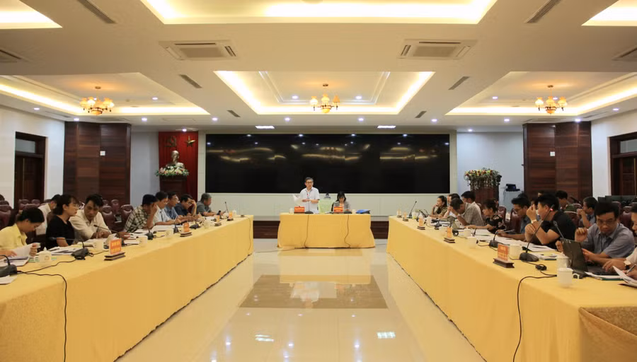 Quang cảnh cuộc họp. Ảnh: Hoàng Thảo