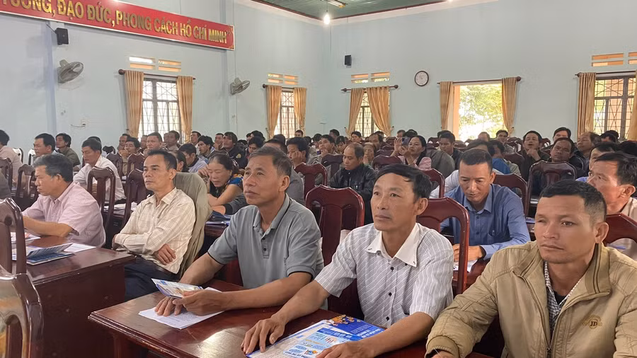 Cán bộ Hội Nông dân ở cơ sở tham gia lớp tập huấn. Ảnh: Phương Lộc