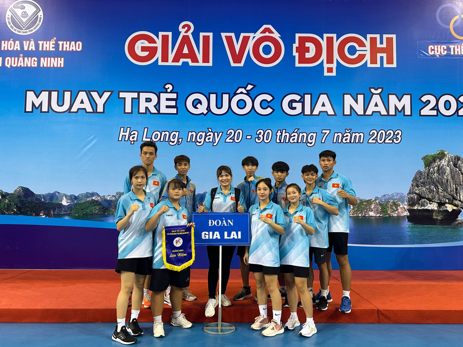 Đoàn Gia Lai đã giành được 3 huy chương đồng tại giải năm nay. Ảnh: Xoan Phạm Đoàn Gia Lai đã giành được 3 huy chương đồng tại giải năm nay. Ảnh: Xoan Phạm