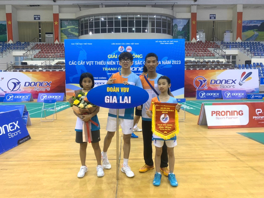 3 VĐV trẻ Gia Lai có cơ hội cọ xát ở giải đấu năm nay. Ảnh: Hùng Nguyễn 3 VĐV trẻ Gia Lai có cơ hội cọ xát ở giải đấu năm nay. Ảnh: Hùng Nguyễn