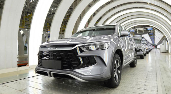 Ô tô điện được sản xuất tại nhà máy của BYD ở Trịnh Châu, tỉnh Hà Nam, miền trung Trung Quốc. Ảnh: Xinhua Ô tô điện được sản xuất tại nhà máy của BYD ở Trịnh Châu, tỉnh Hà Nam, miền trung Trung Quốc. Ảnh: Xinhua