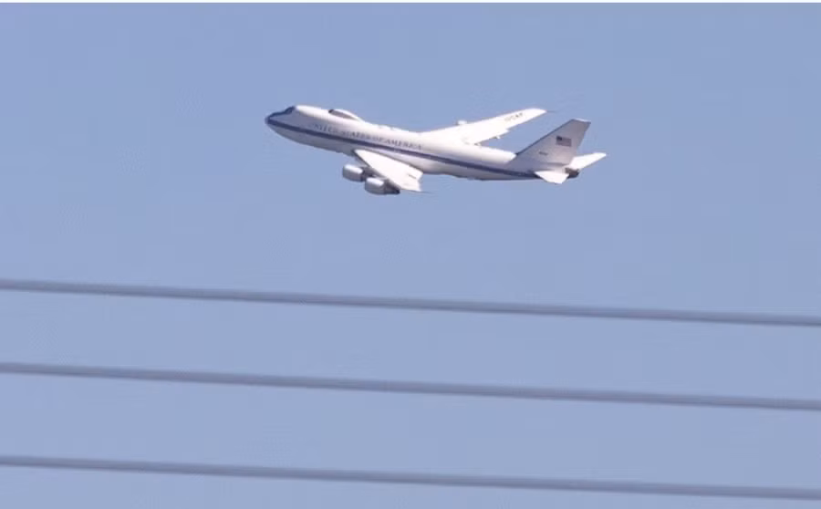 Một trong số các máy bay Ngày Tận thế của Mỹ. Ảnh: Reuters