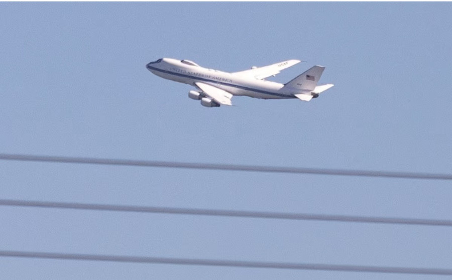 Một trong số các máy bay Ngày Tận thế của Mỹ. Ảnh: Reuters Một trong số các máy bay Ngày Tận thế của Mỹ. Ảnh: Reuters