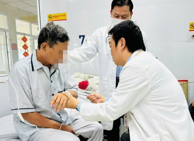 Sau can thiệp, sức khỏe của ông N. đã bình phục tốt Sau can thiệp, sức khỏe của ông N. đã bình phục tốt