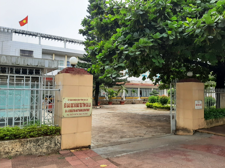 Trụ sở Sở GDĐT tỉnh Gia Lai. Ảnh: Lê Anh Trụ sở Sở GDĐT tỉnh Gia Lai. Ảnh: Lê Anh