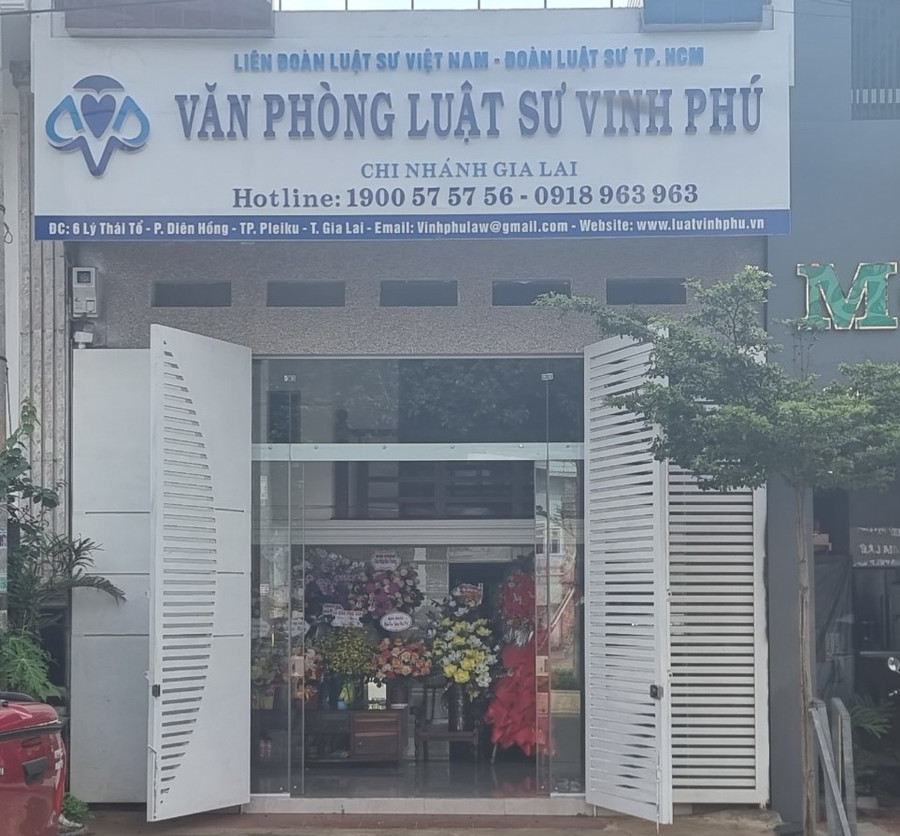 Chi nhánh Văn phòng Luật sư Vinh Phú. Ảnh. Hạ Vy