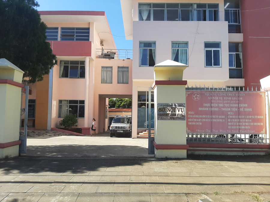 Trụ sở Sở Nội vụ tỉnh Gia Lai. Ảnh: Hạ Vy Trụ sở Sở Nội vụ tỉnh Gia Lai. Ảnh: Hạ Vy