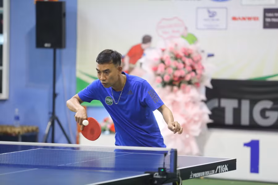 Các tay vợt đến từ Đà Nẵng đã giành chức vô địch ở giải đấu năm nay. Ảnh: Văn Ngọc