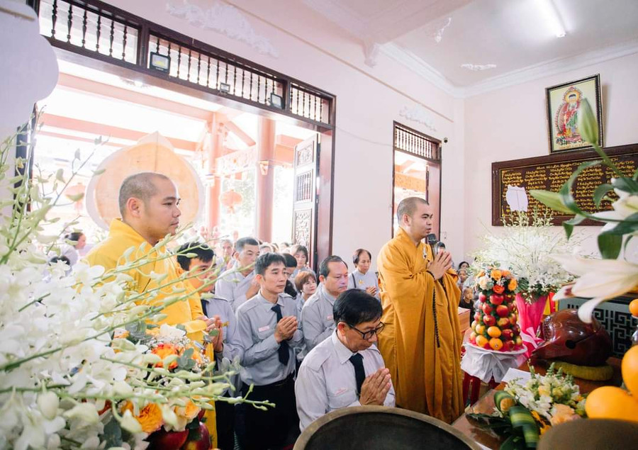 Đại lễ Vu Lan Phật lịch 2567 tại Chùa Bửu Thắng TP.Pleiku. Ảnh Thanh Nhật Đại lễ Vu Lan Phật lịch 2567 tại Chùa Bửu Thắng TP.Pleiku. Ảnh Thanh Nhật