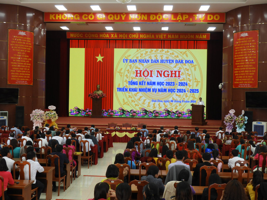 Quang cảnh hội nghị. Ảnh Thanh Nhật