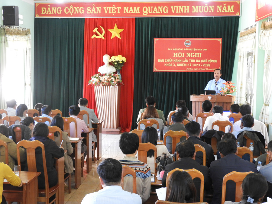 Quang cảnh hội nghị. Ảnh Thanh Nhật Quang cảnh hội nghị. Ảnh Thanh Nhật