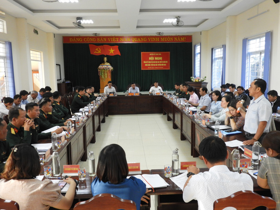 Quang cảnh hội nghị. Ảnh Thanh Nhật Quang cảnh hội nghị. Ảnh Thanh Nhật