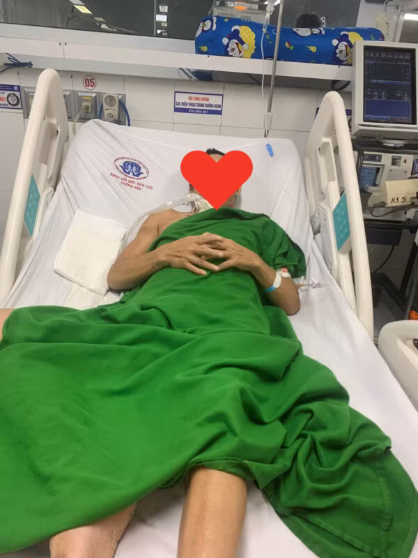 Tình trạng người bệnh bị uốn ván do giẫm phải chiếc đinh gỉ đã ổn định sau điều trị