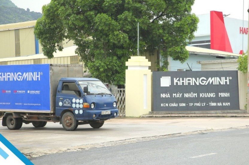 Nhà máy nhôm Khang Minh thuộc Khang Minh Group Nhà máy nhôm Khang Minh thuộc Khang Minh Group