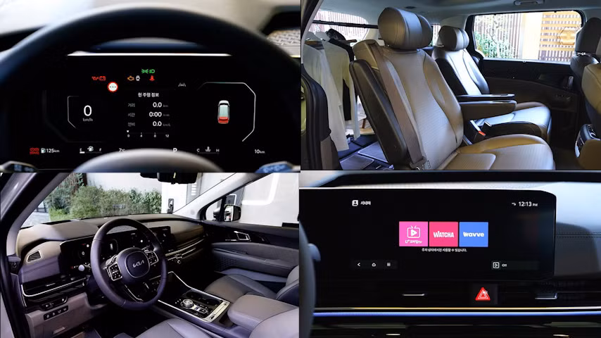 Nội thất bên trong xe