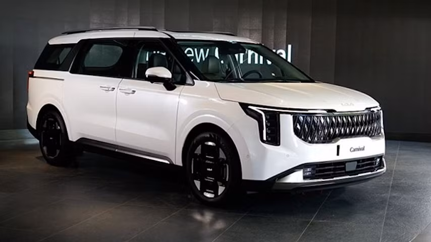 KIA Carnival phiên bản nâng cấp (facelift) vừa ra mắt