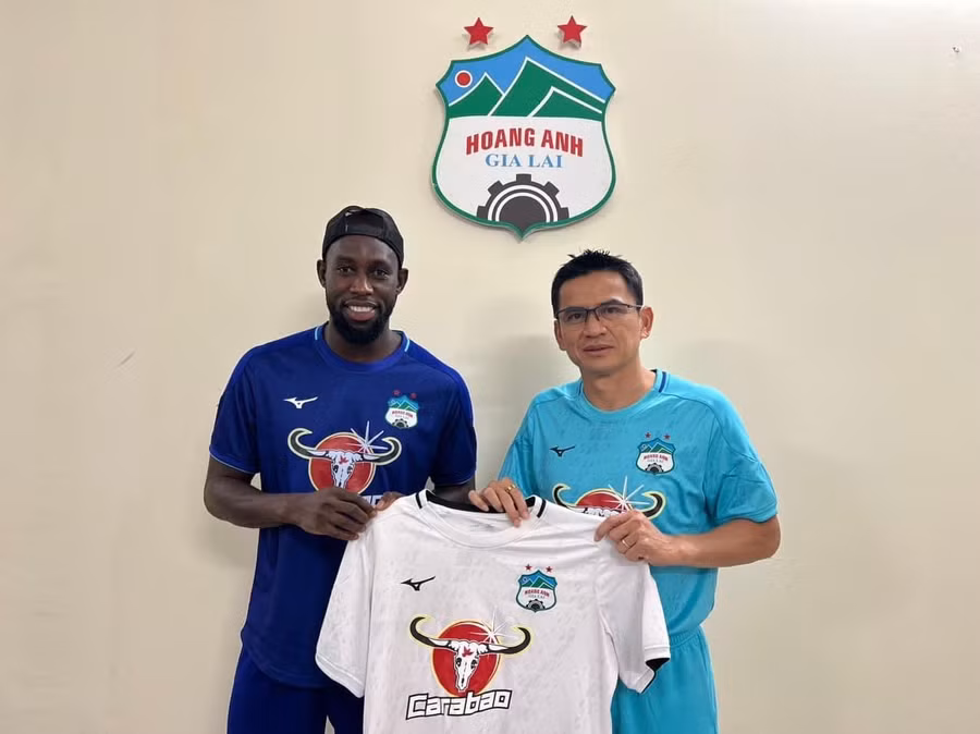 HAGL đã ký hợp đồng với tiền đạo Joao Mario. Ảnh: Joe HAGL đã ký hợp đồng với tiền đạo Joao Mario. Ảnh: Joe
